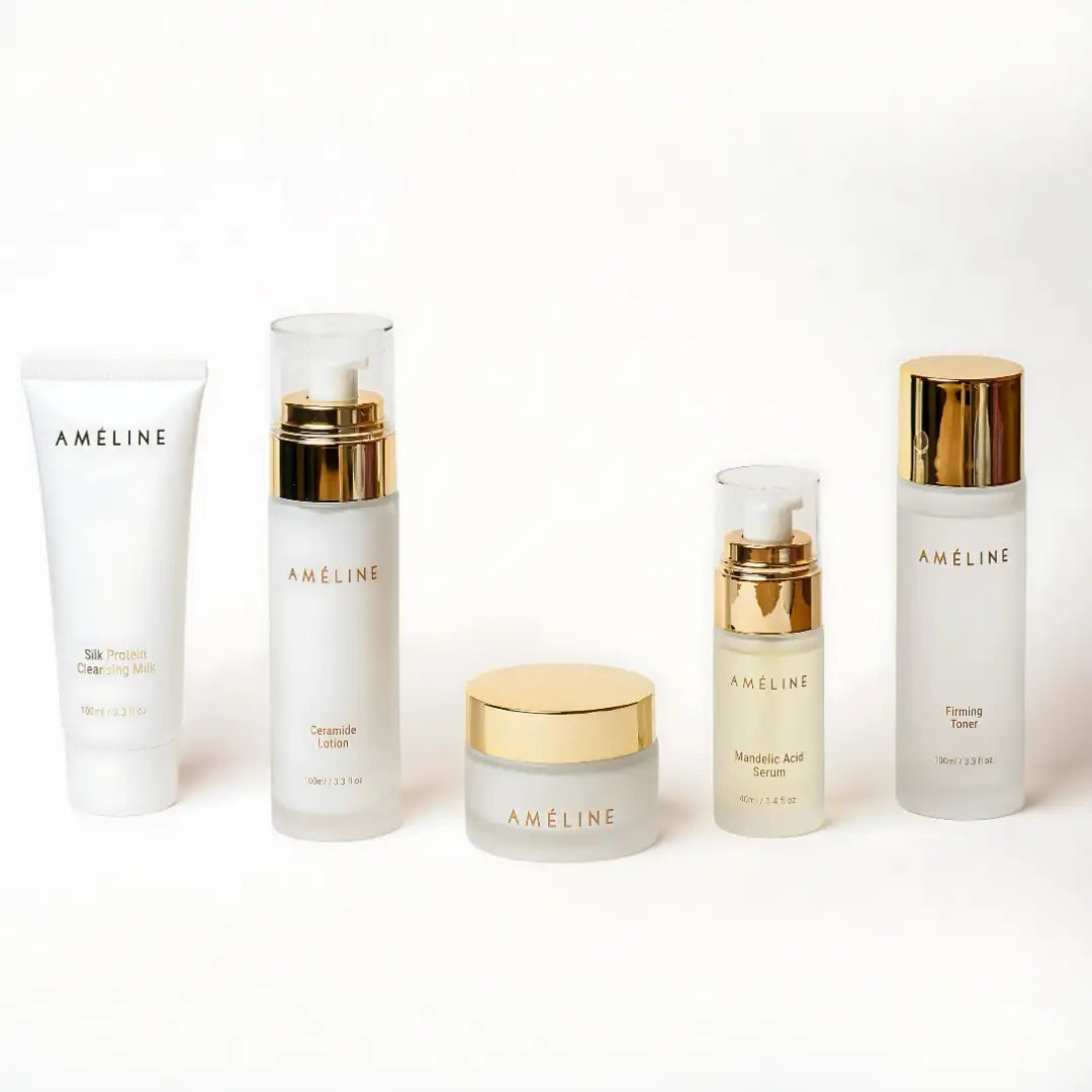 Ameline Complete Skincare Set | Hydrate, Brighten, and Rejuvenate