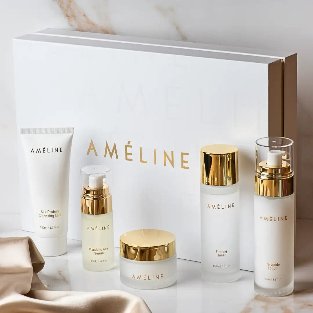 Ameline Complete Skincare Set | Hydrate, Brighten, and Rejuvenate