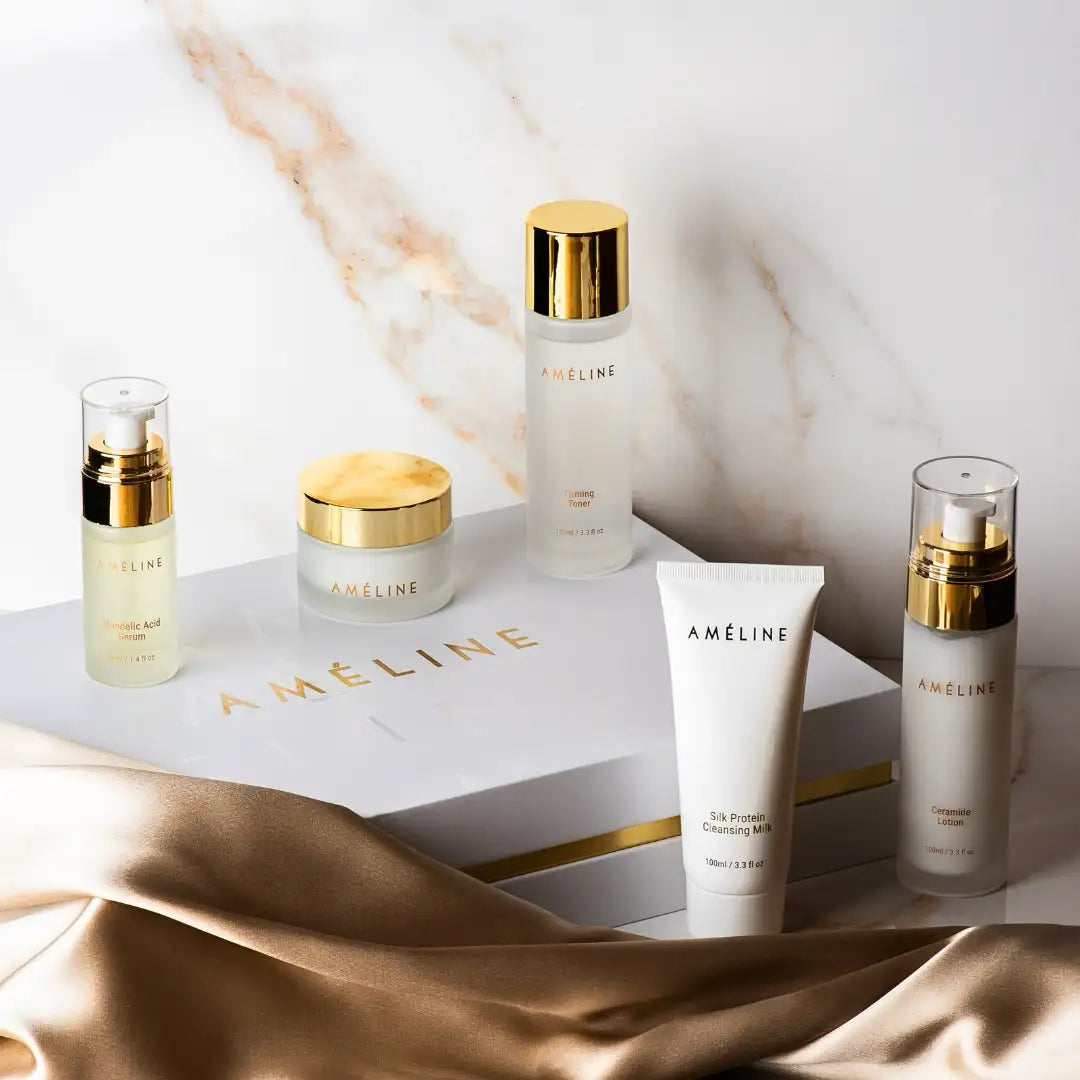 Ameline Complete Skincare Set | Hydrate, Brighten, and Rejuvenate