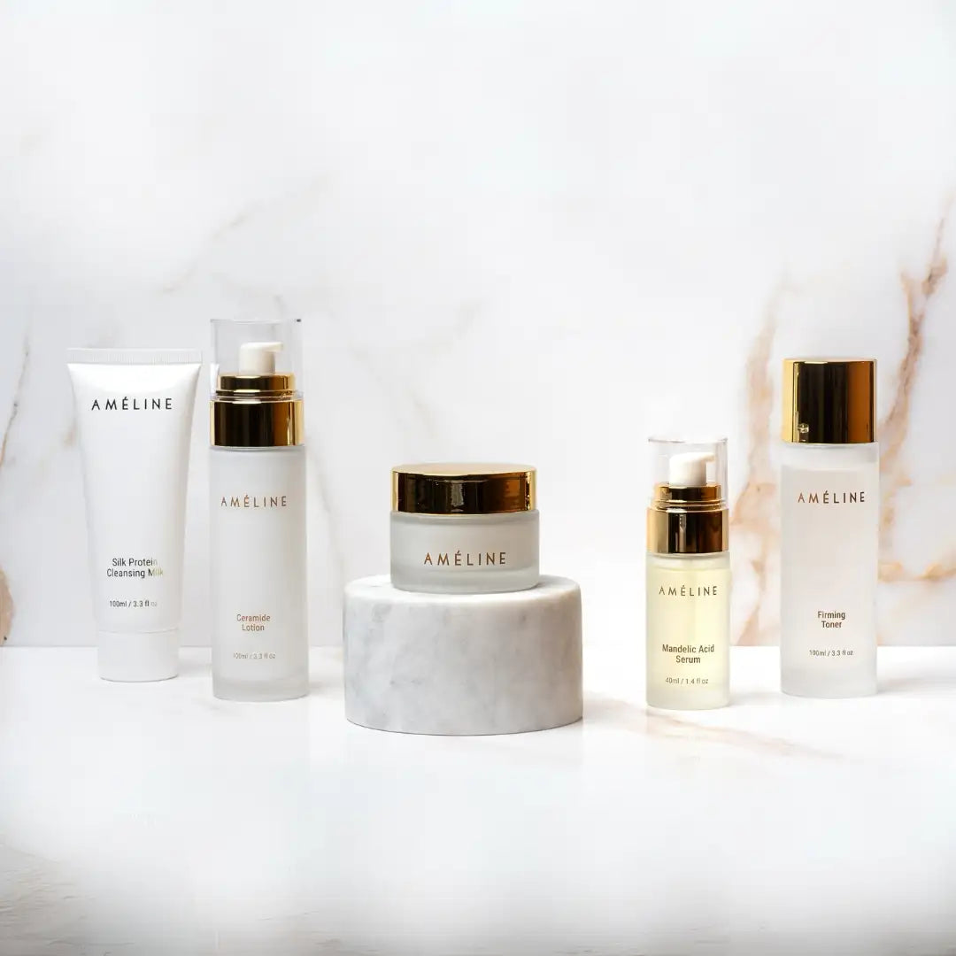 Ameline Complete Skincare Set | Hydrate, Brighten, and Rejuvenate